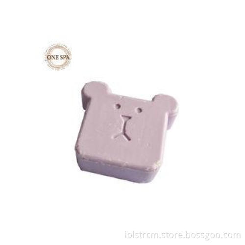 Handmade Glycerin Cartoon Bear Organic Natural Soaps for Ba